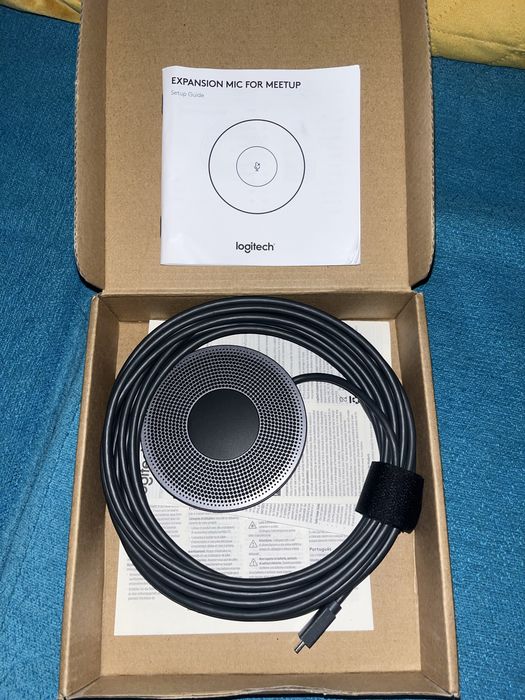 Mikrofon Logitech, expansion mic for meetup