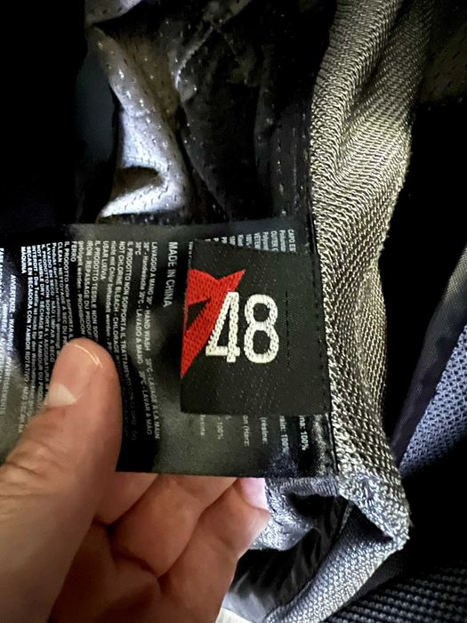 Casaco moto Dainese ventilado verão tamanho 48