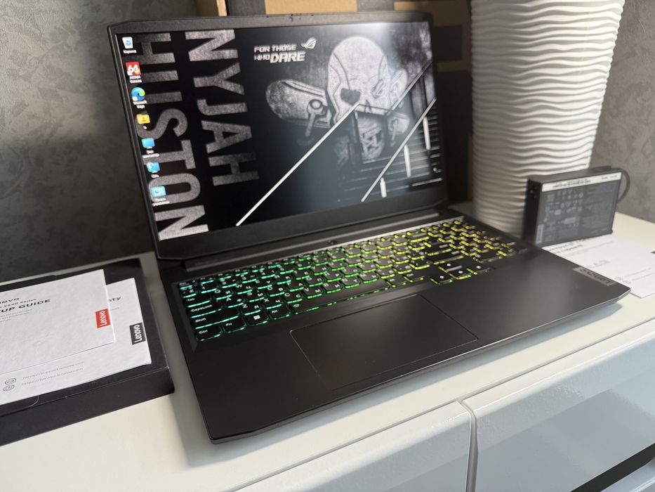 Lenovo Gaming 3/2025год/RTX/Ryzen 5-5500/512GB/16GB/Ноутбук.