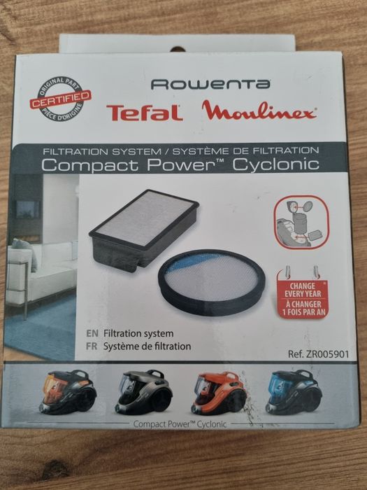 Filtry odkurzacza Tefal Compact Power Cyclonic