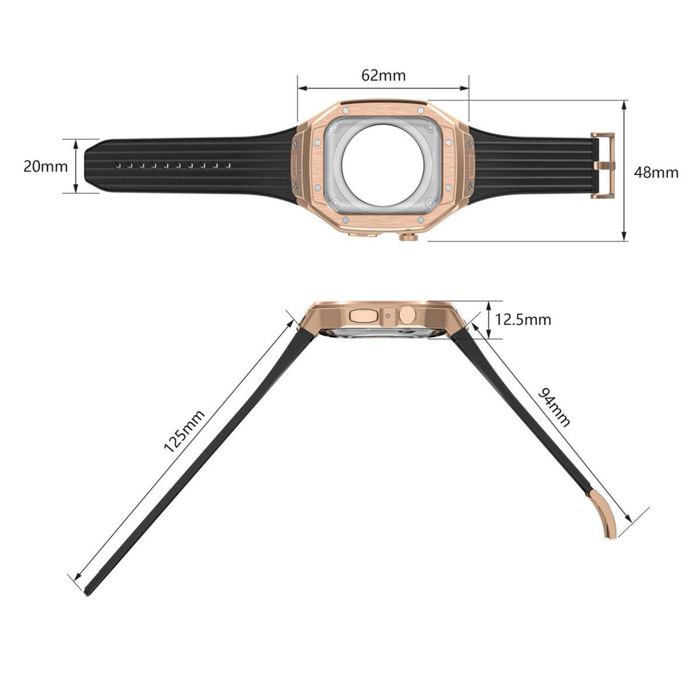 Захисний корпус з ремінцем для Apple Watch 44/45 мм