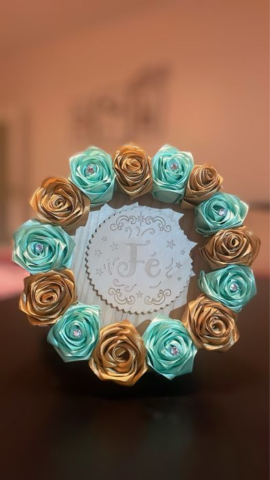 Guirlanda Floral “Fé”
