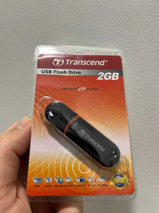 Transcend USB Flash Drive 2 GB нова в оригінальній упаковці