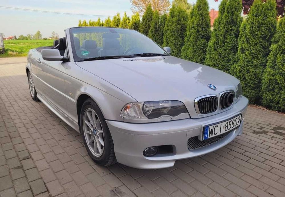BMW seria 3, E46 cabrio, 2.2 benzyna M54, 170 KM, 2003 rok!