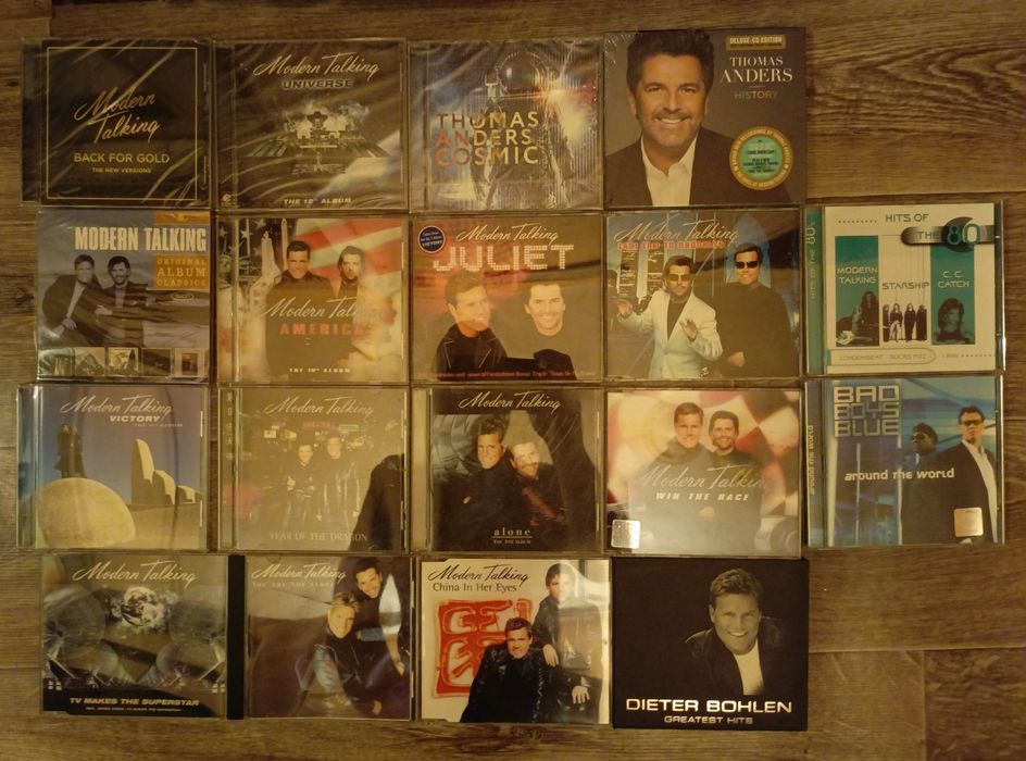 Płyty CD Thomas Anders Modern Talking  autografy thomas anders