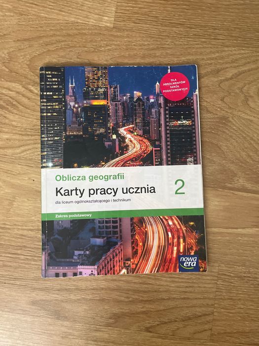 Karta pracy z geografii