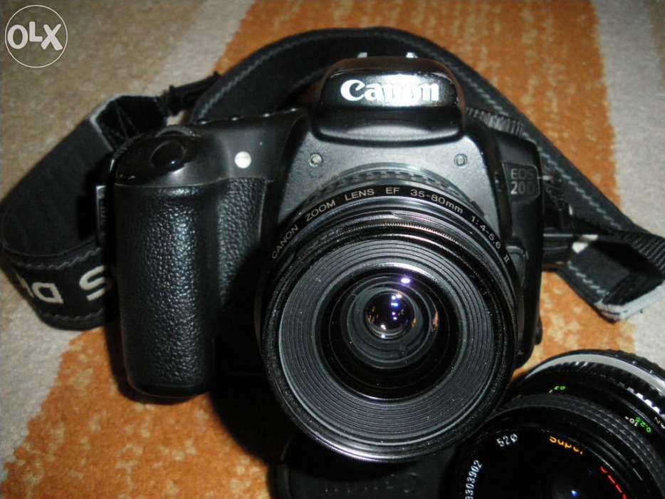 Máquina fotográfica Canon 20D
