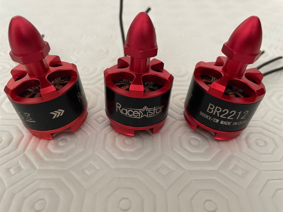 Motor Racerstar BR-2212 KV-980 CW e CCW