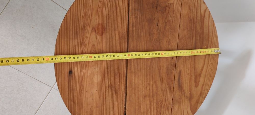 Mesa camilha, diâmetro 48cm