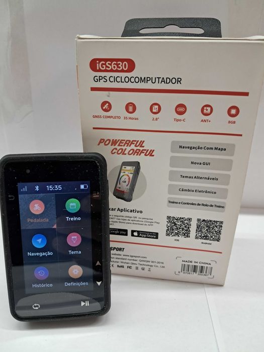 GPS E LUZES LEDS BICICLETAS