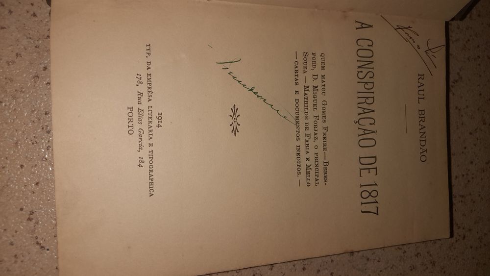 A conspiração de 1817