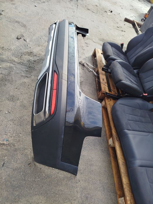 Audi A4 B9 lift LX7L Avant Allroad zderzak tył tylny stan bdb wysyłka