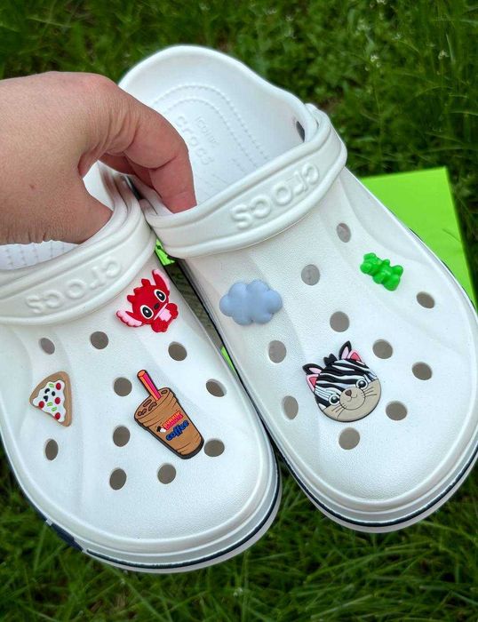 Крокси жіночі білі крокси чоловічі Crocs білі 37 38 39 41 розмір