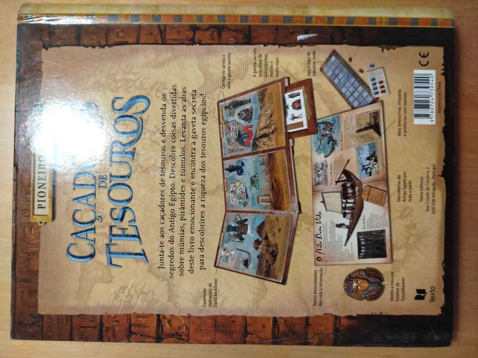 Livros Caçadores de Tesouros, de Clive Gilfford