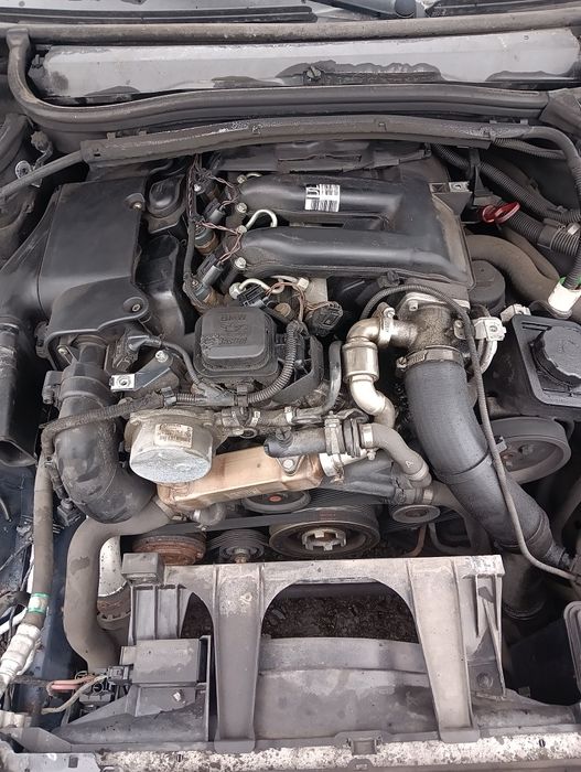 BMW E46 318d 318td SILNIK KOMPLETNY w aucie m47d20 204d4 turbo wtryski