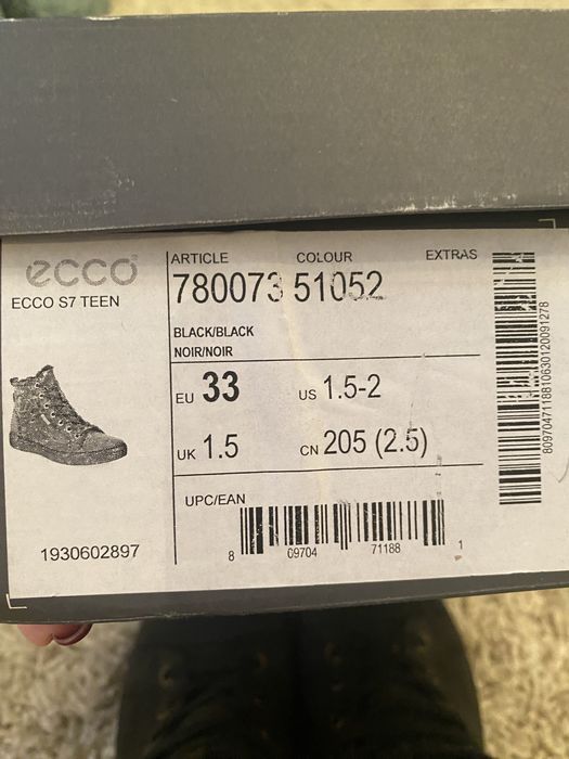 Дитячі черевики Ecco з Gore-Tex