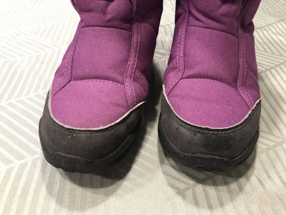 Buty sniegowce Quechua fioletowe r.31