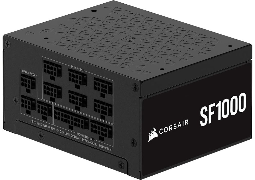 Блок живлення Corsair SF1000 2024 (SFX, 1000 Вт, 80 PLUS Platinum, повністю модульний) (CP-9020257-EU)