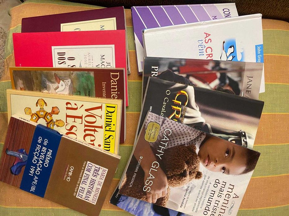 Livros variados e atuais