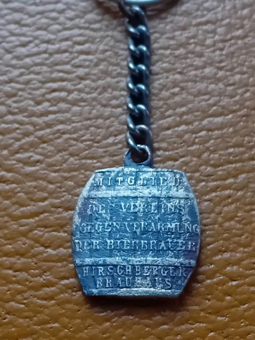 Wiekowy brelok Hirschberger Brauhaus