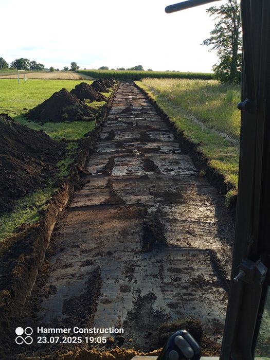 Usługi Koparka Kołową. Minikoparka, Mecalac, Roboty ziemne