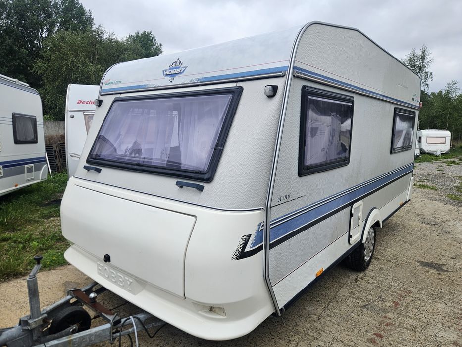 Przyczepa kempingowa Hobby 440 z 1995r.zarejstrowana w Pl.