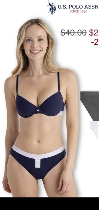 Бюстгалтер push-up U.S. POLO ASSN