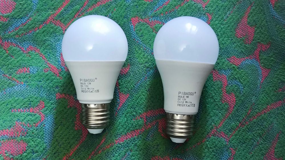 Лампи LED 12 вольт 9-12 ват