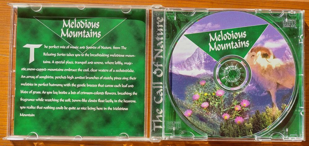 Unknown Artist – Melodious Mountains - 1996 - CD
