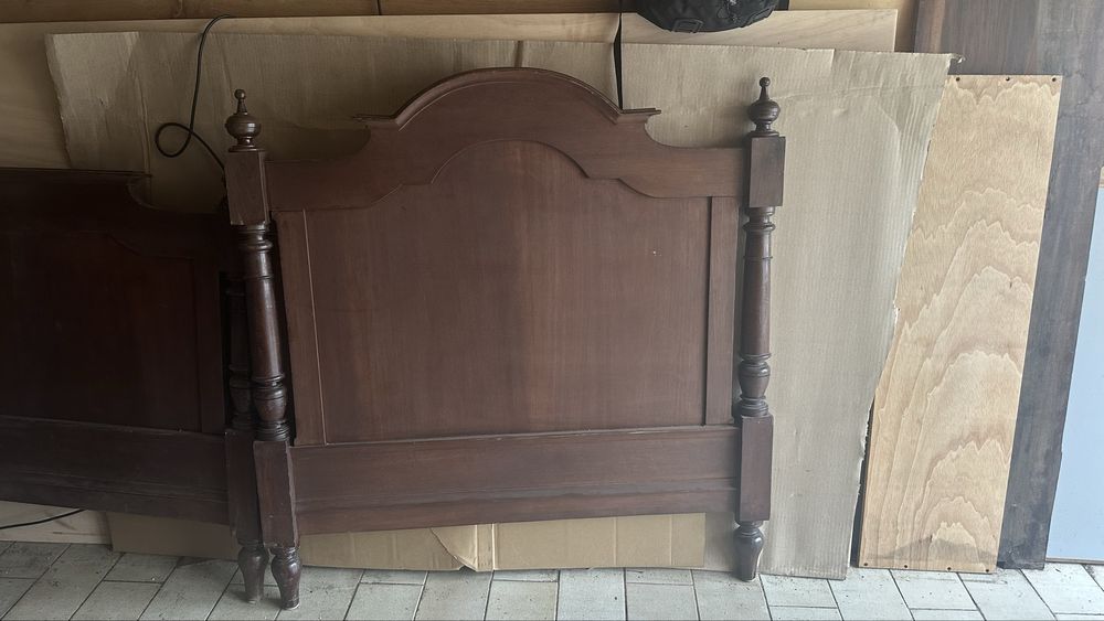 Cama de estilo com 1,20m de largura