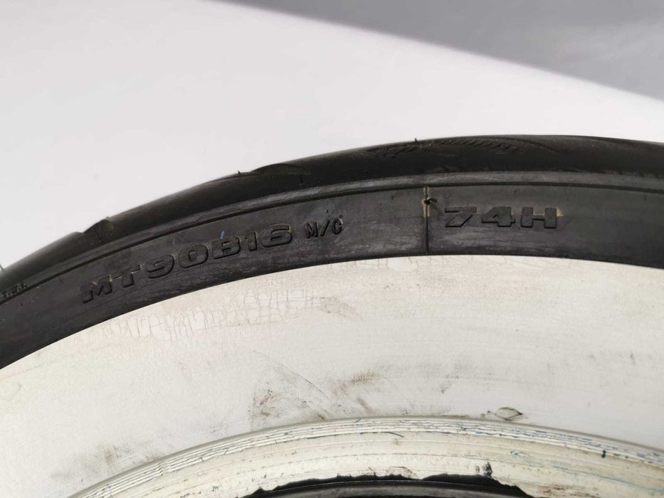 Opona koło Avon AV72 Cobra MT90/16 NOWA Biały Pasek
