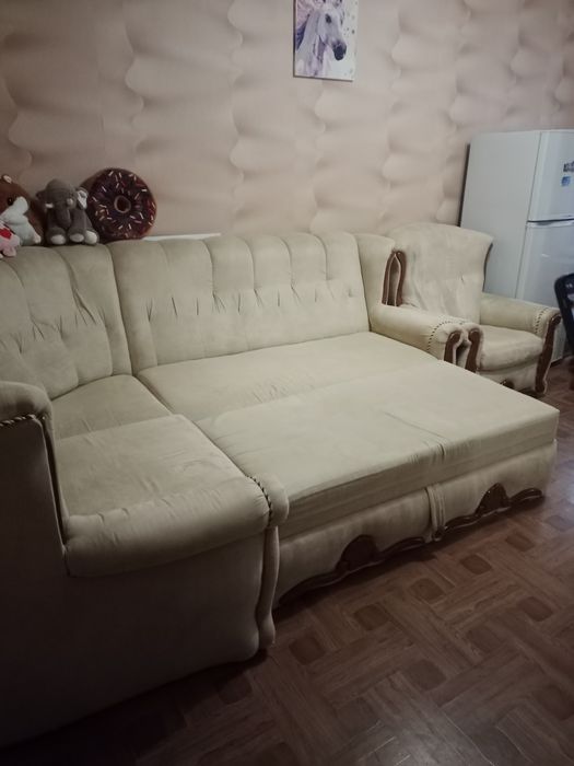 М'ягкій  уголок з кріслом роксана