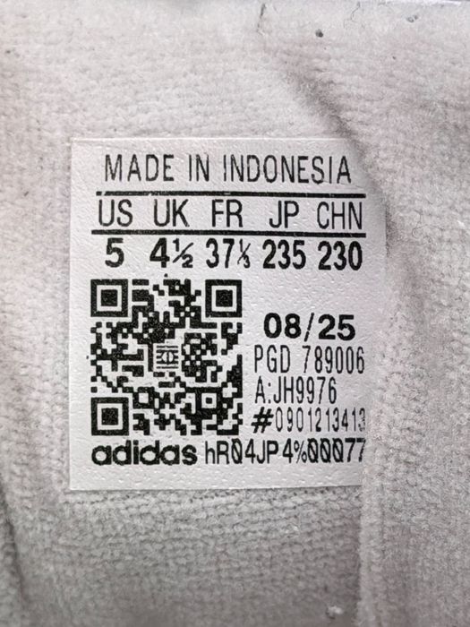 Buty Sportowe Adidas Superstar II Biały Czarny Rozmiar 37 1/3