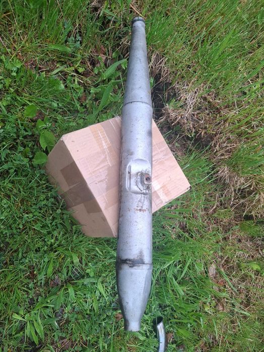 Tłumik z kolankiem DKW RT 125 stan oryginał