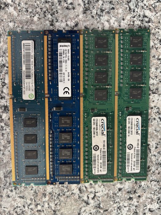 Memorias 16gb ddr3 1600