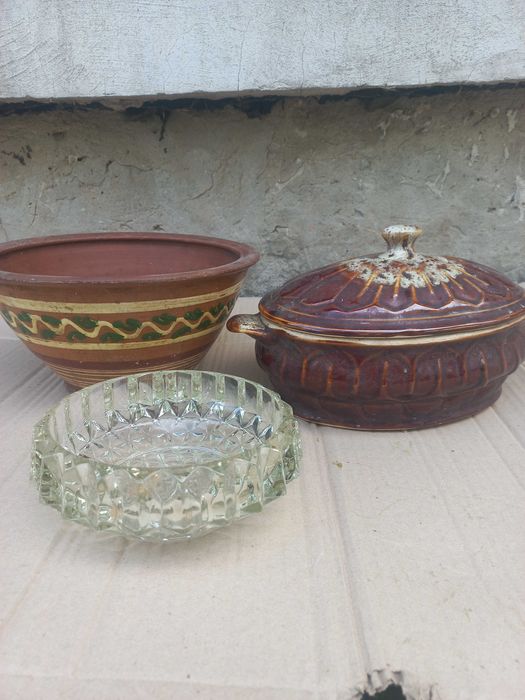 Посуд радянський фарфор утятниця макітра