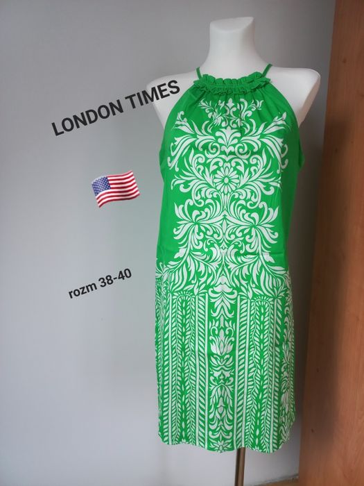 Letnia sukienka London Times  z USA rozm 36- 38