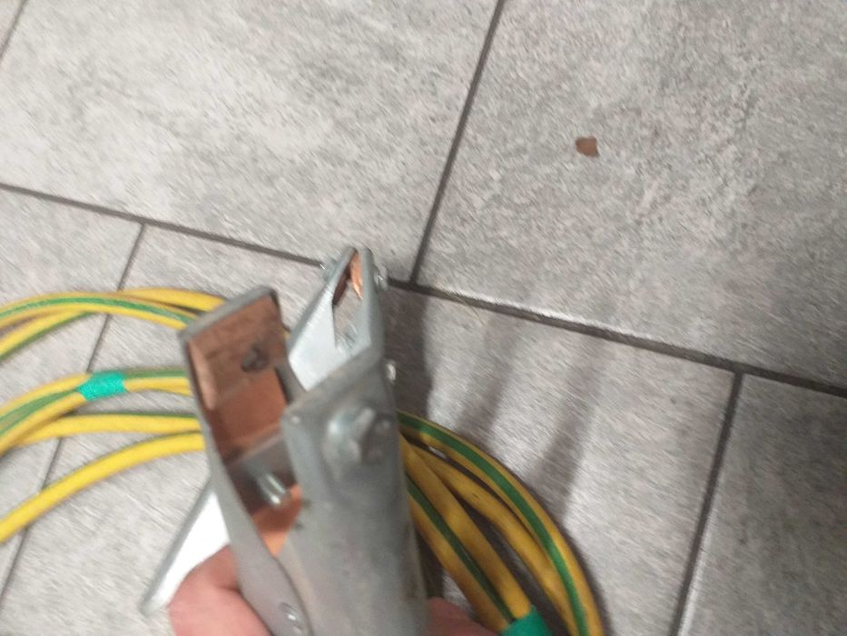 Kable linka miedz 35mm² z zaciskami