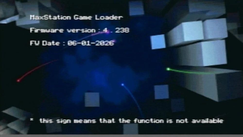 Sony PlayStation 1 emulator napędu Maxstation ODE v2.3