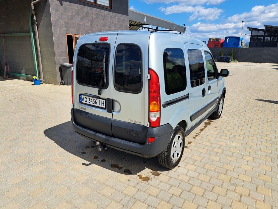 Renault kangoo пасажир 2005 4×4