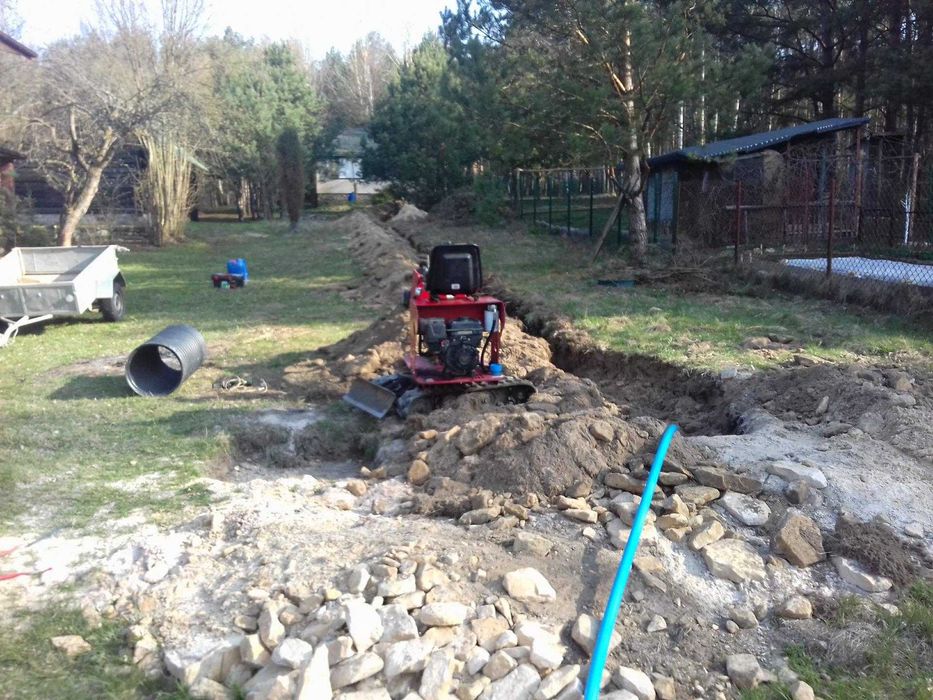 Minikoparka / Mikrokoparka 450kg - wynajem