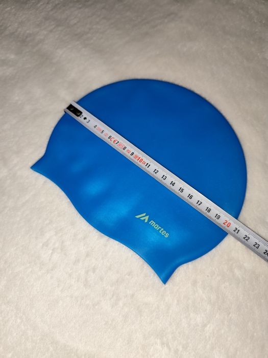 Czepek pływacki na basen dziecięcy silikonowy nieprzemakalny Martes