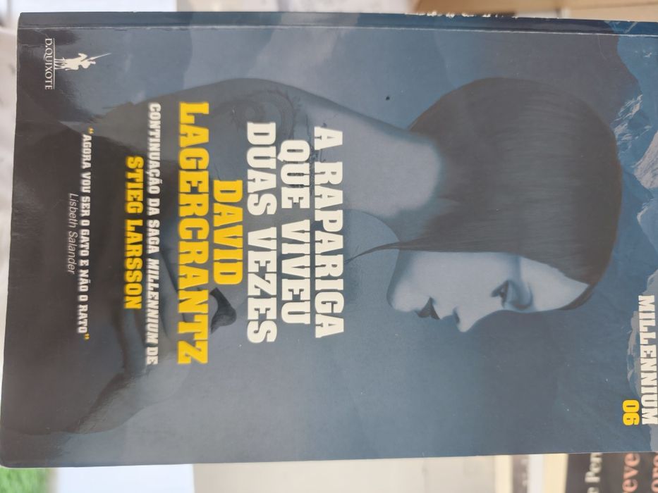 Coleção de livros stigg Larson volume 1 a 6