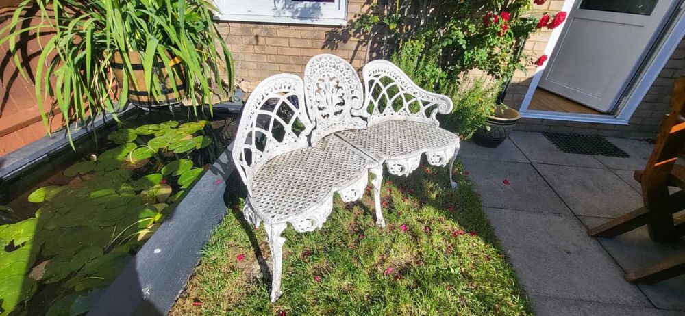 Całoroczna ławka ogrodowa. Wyjątkowy wzór , unikatowy model . WYSYŁKA