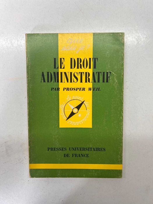 Livro - Le Droit Administratif (Ctt editorial grátis)
