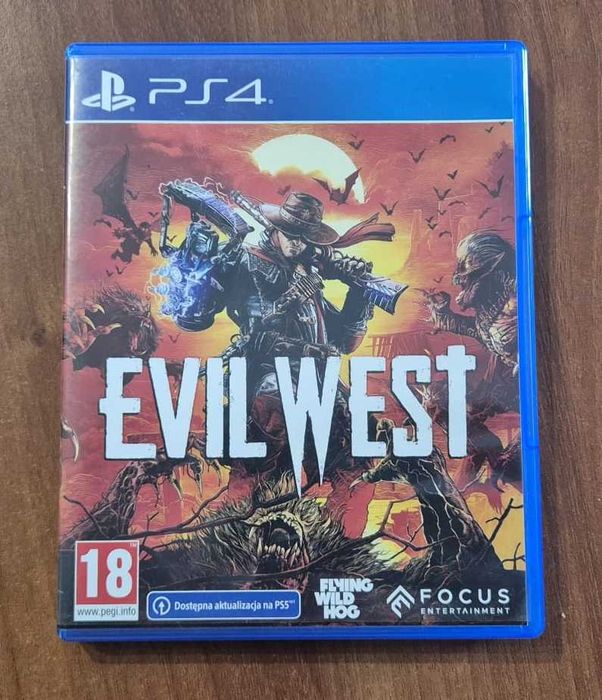 Evill West Gra na PS4 - PS5 perfekcyjny stan z kodem