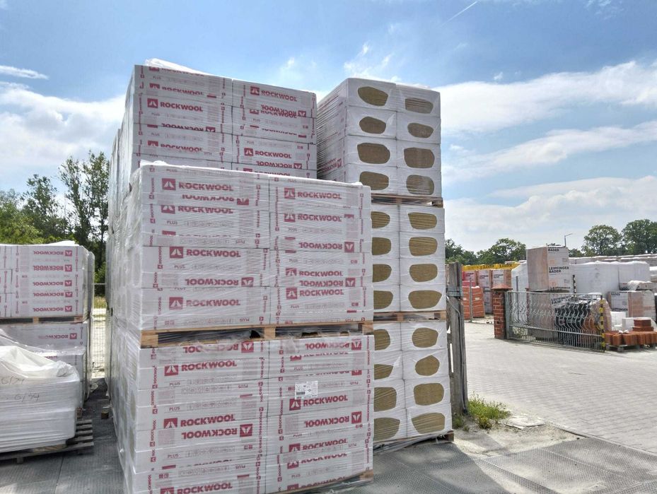 ROCKWOOL FRONTROCK PLUS λ 0,035 | Wełna fasadowa do systemów ETICS