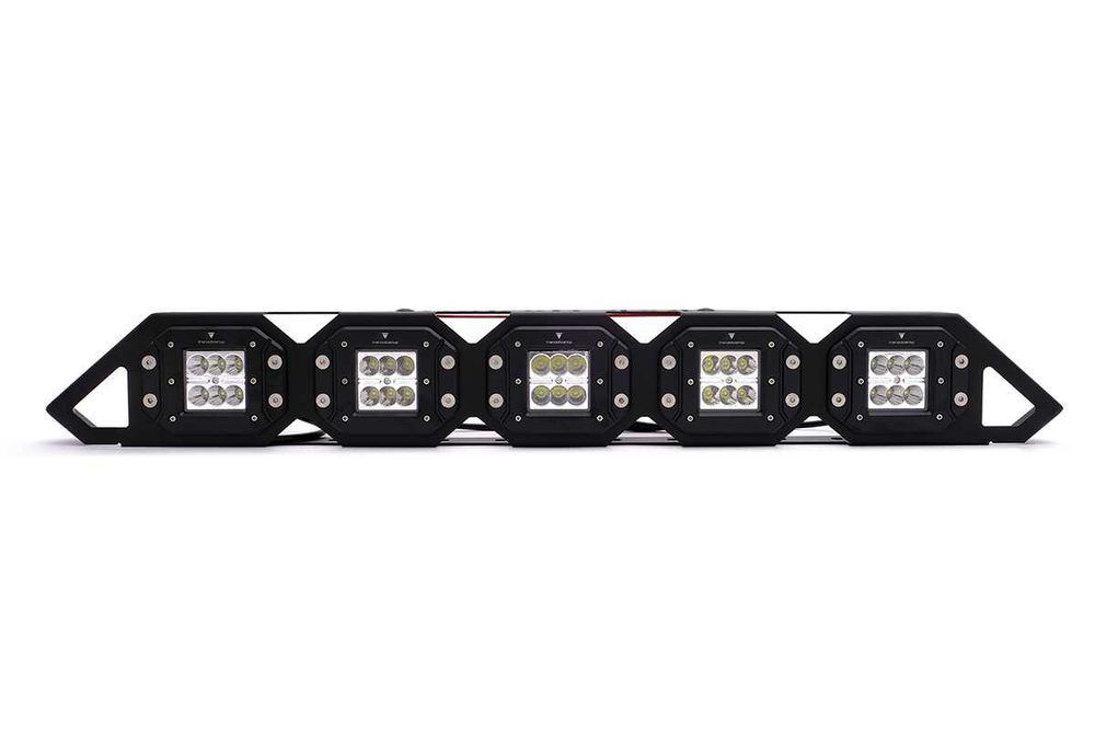 Кронштейн балка для LED фонарів на кошик Dakar