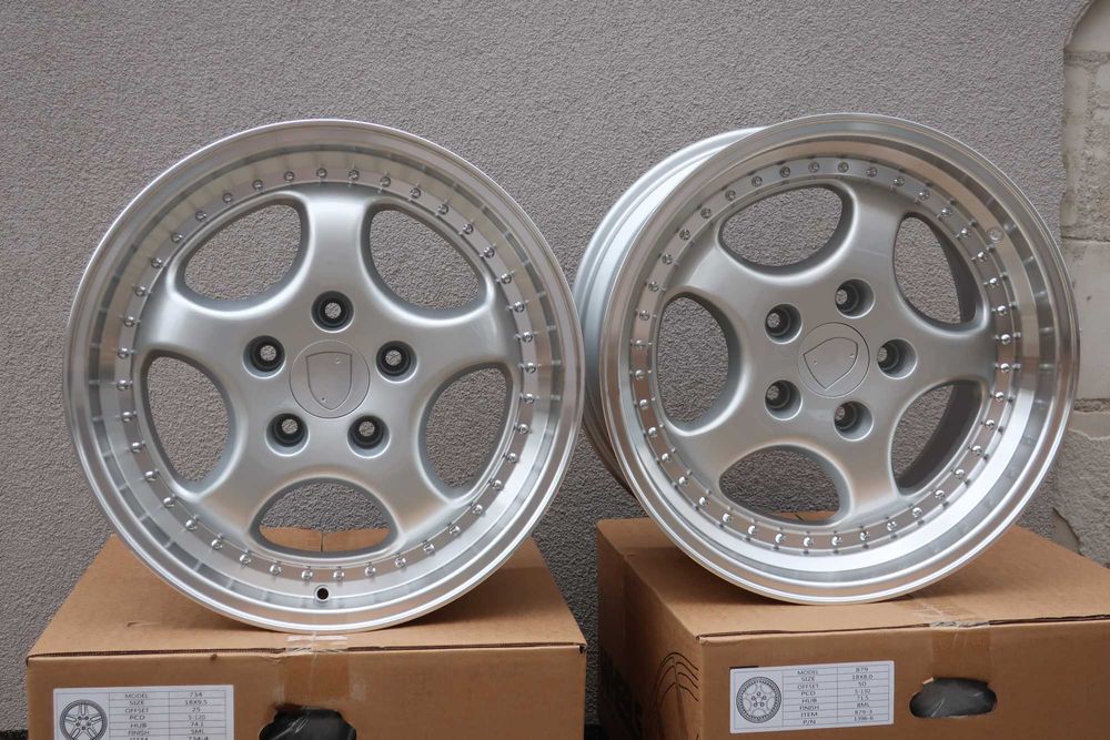 alu felgi 18 5x130 8/9,5 replika cup PORSCHE 986 boxster 944 911 rant 964 930 996 987 986