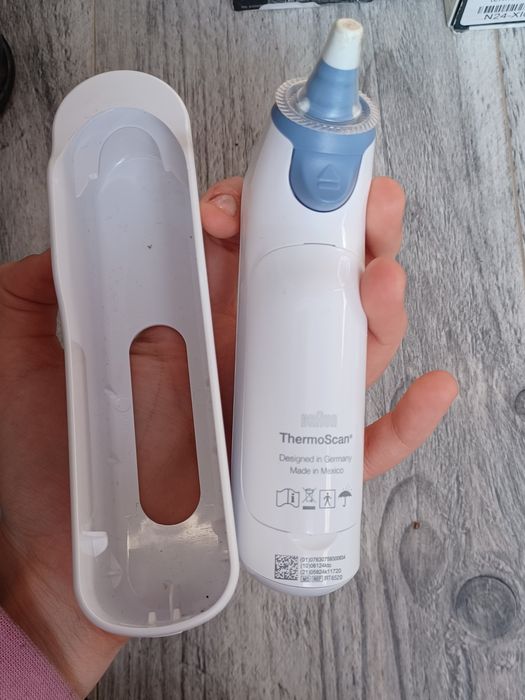 Termometr do ucha douszny BRAUN IRT6520 THERMOSCAN 7 AGE PRECISION